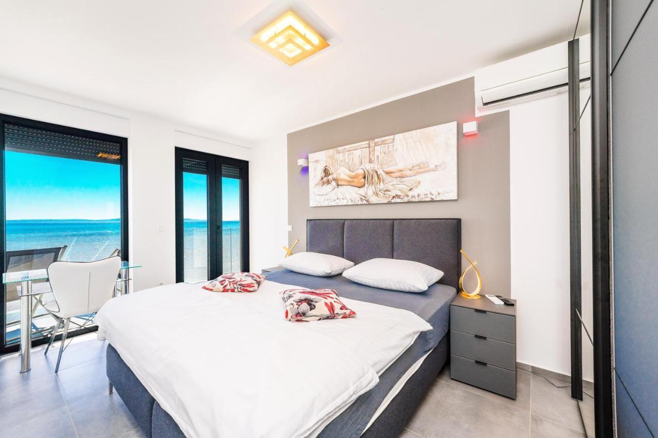 Jamc Dream Familientraum Direkt Am Meer Mit Beheiztem Pool بريفلاكا المظهر الخارجي الصورة