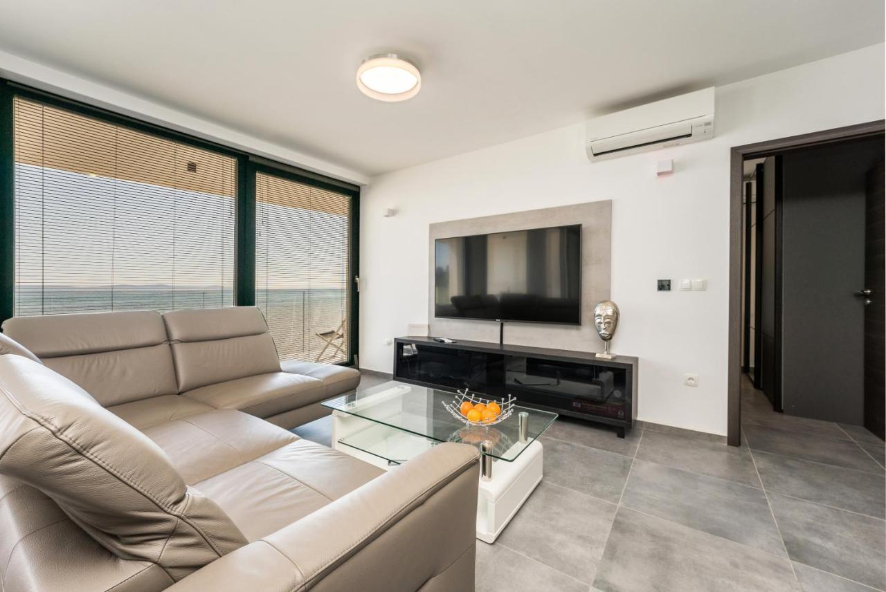 Jamc Dream Familientraum Direkt Am Meer Mit Beheiztem Pool بريفلاكا المظهر الخارجي الصورة